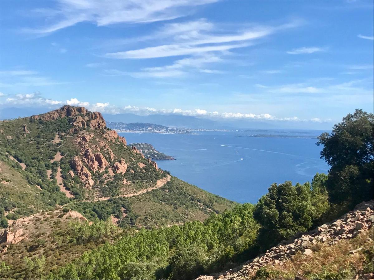 Les Marines D'Agay Studio Climatise Saint-Raphaël Eksteriør billede
